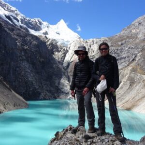Beautiful color of the Jancarurish lake